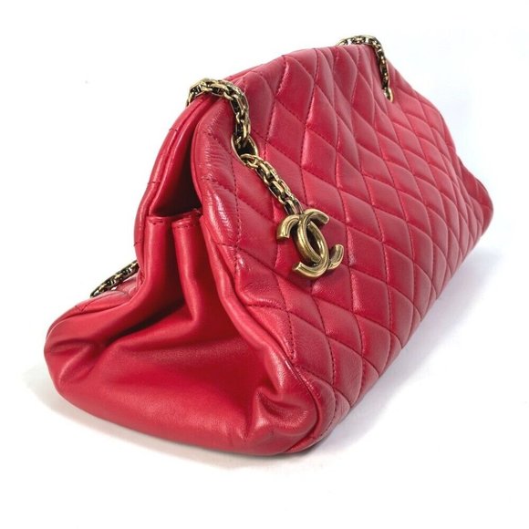 CHANEL CC CC Mark Matelasse Quilted Mini Boston Bag Double Chain Shoulder Bag - Picture 13 of 16